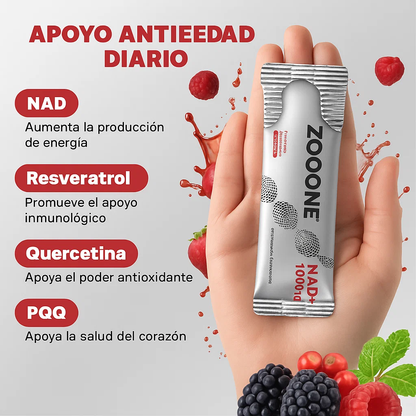 Zooone NAD+ Líquido Maxima Absorción