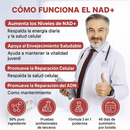 Zooone NAD+ Líquido Maxima Absorción