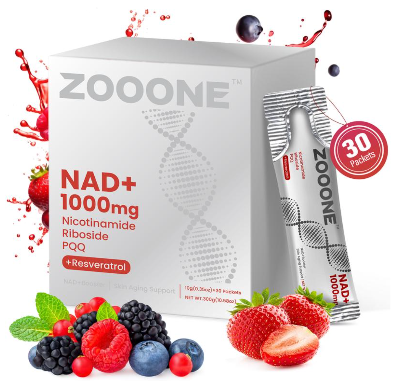 Zooone NAD+ Líquido Maxima Absorción
